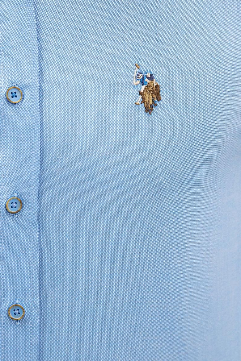 Erkek Mavi Gömlek Uzunkol Basic - 50218882200