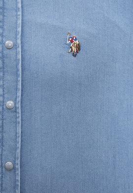 Erkek Mavi Denim Gömlek - 50219102010