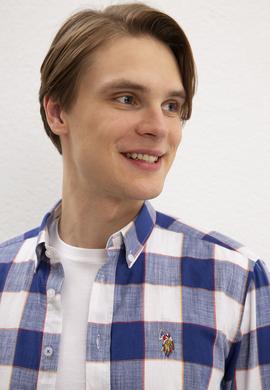 Erkek Lacivert Uzun Kollu Gömlek - 50219349008