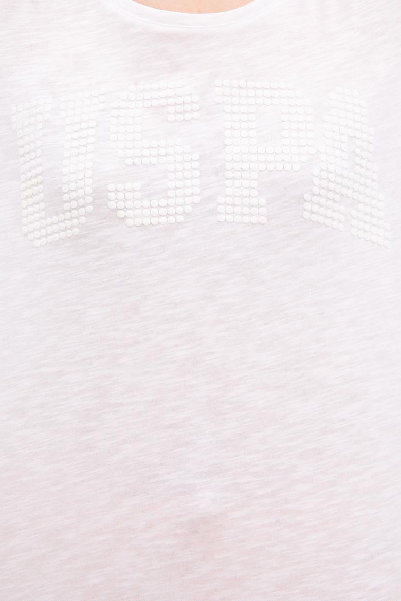 Kadın Beyaz Tişört - 50219882010