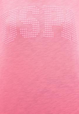 Kadın Pembe Bisiklet Yaka T-Shirt - 50219882069