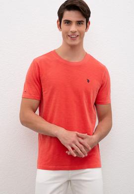 Erkek Nar Çiçeği Basic Tişört - 50220102027