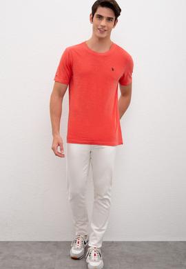 Erkek Nar Çiçeği Basic Tişört - 50220102027