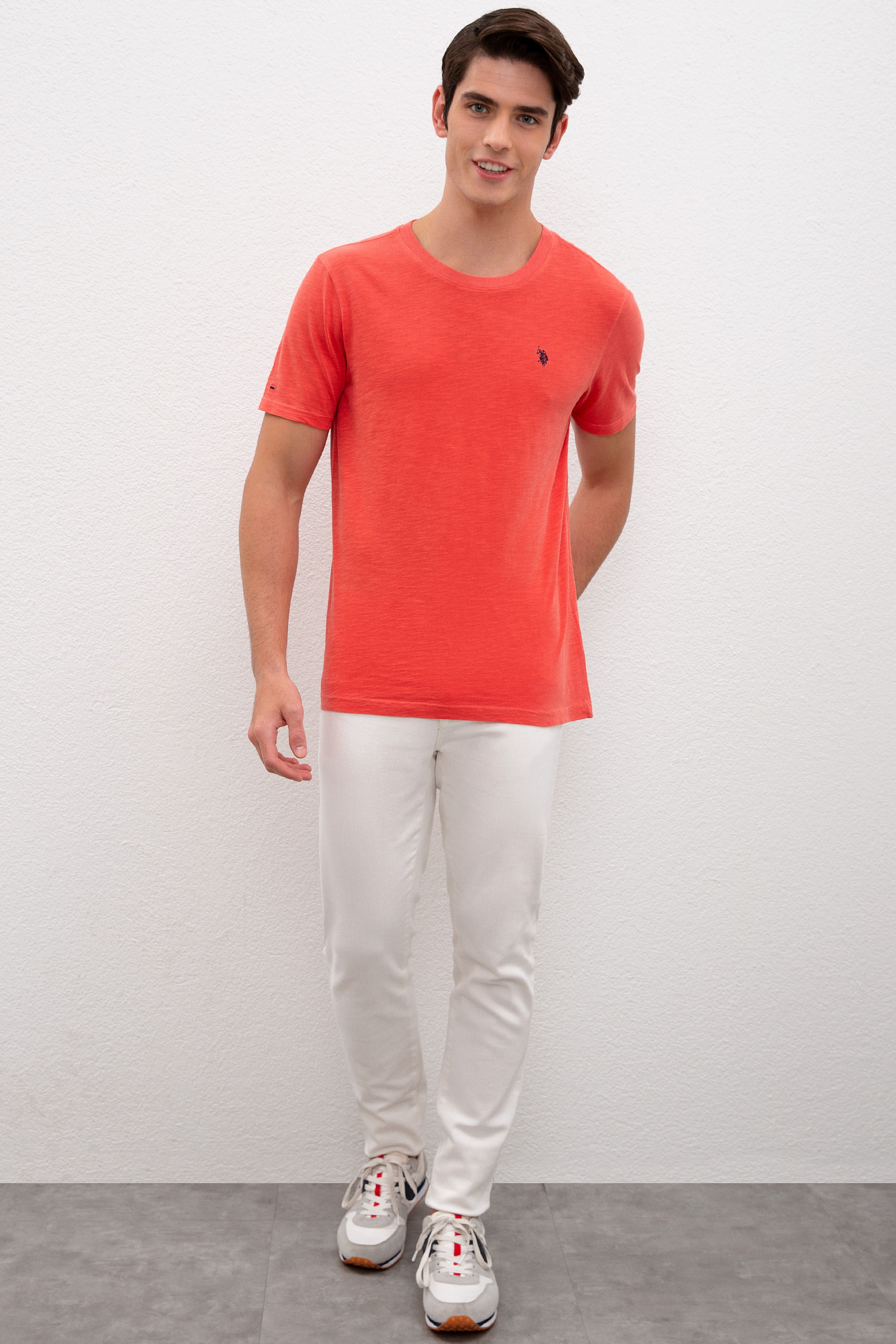 Erkek Nar Çiçeği Basic Tişört