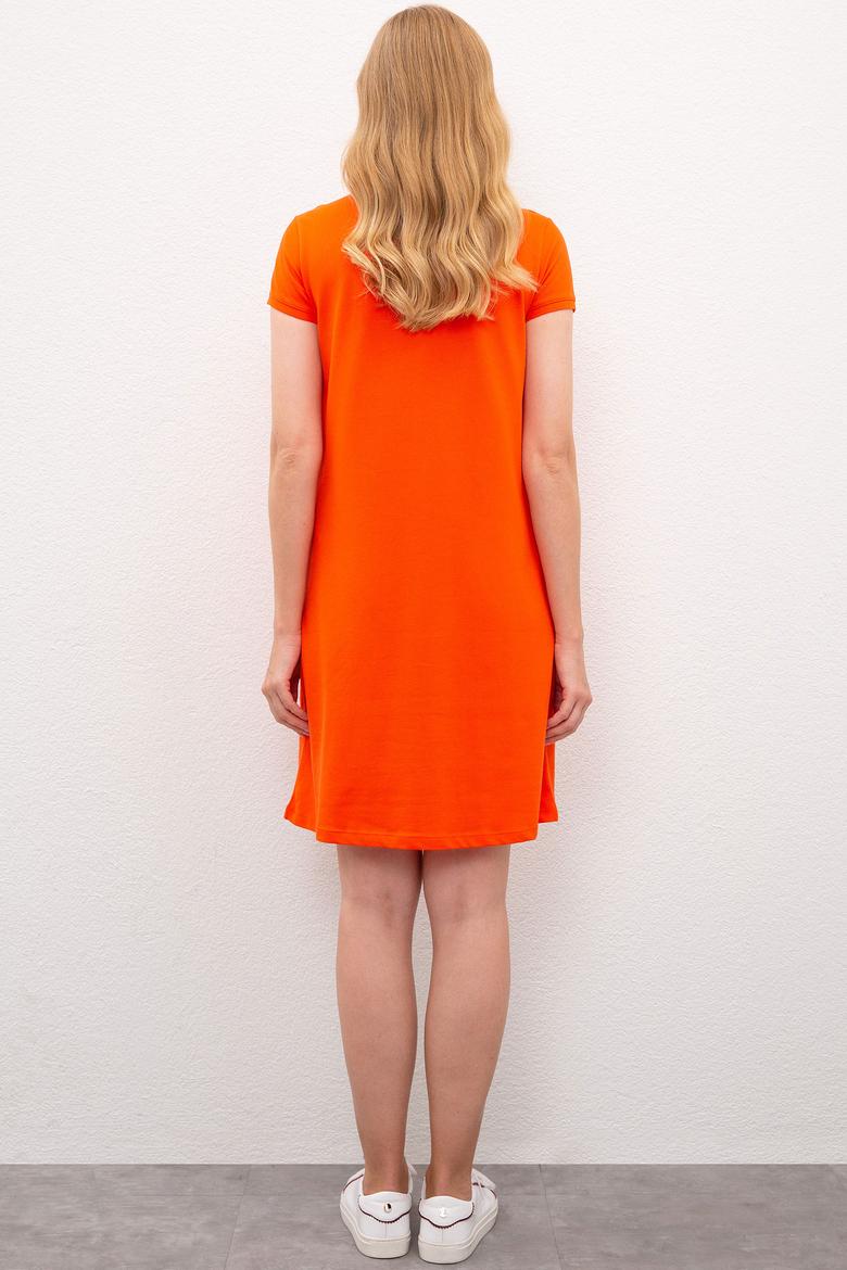 Kadın Nar Çiçeği Örme Elbise - 50220956030