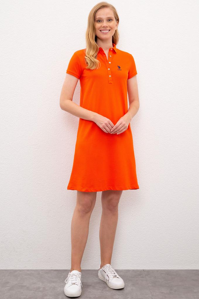 Kadın Nar Çiçeği Örme Elbise