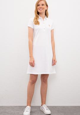 Kadın Beyaz Örme Elbise - 50220956005