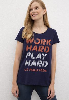 Kadın Lacivert T-Shirt - 50222007014