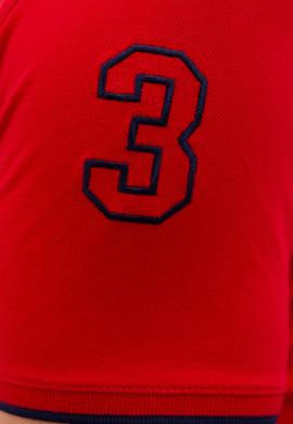 Erkek Basic Kırmızı Polo Yaka T-Shirt Basic - 50222031074