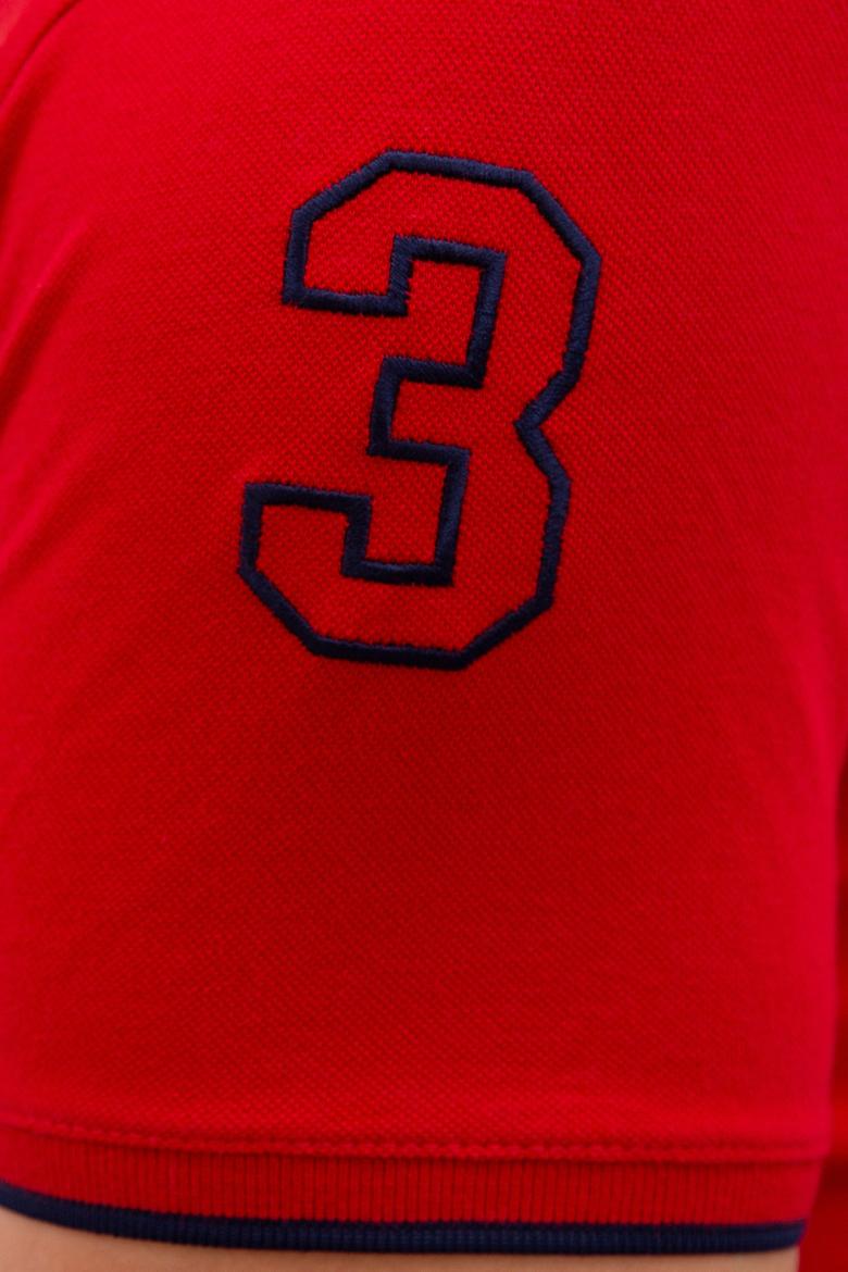 Erkek Basic Kırmızı Polo Yaka T-Shirt Basic - 50222031074