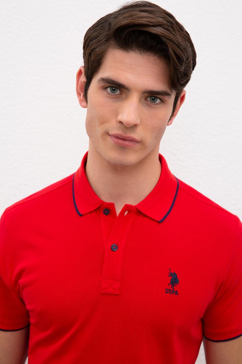 Erkek Kırmızı Basic Tişört - 50222592033