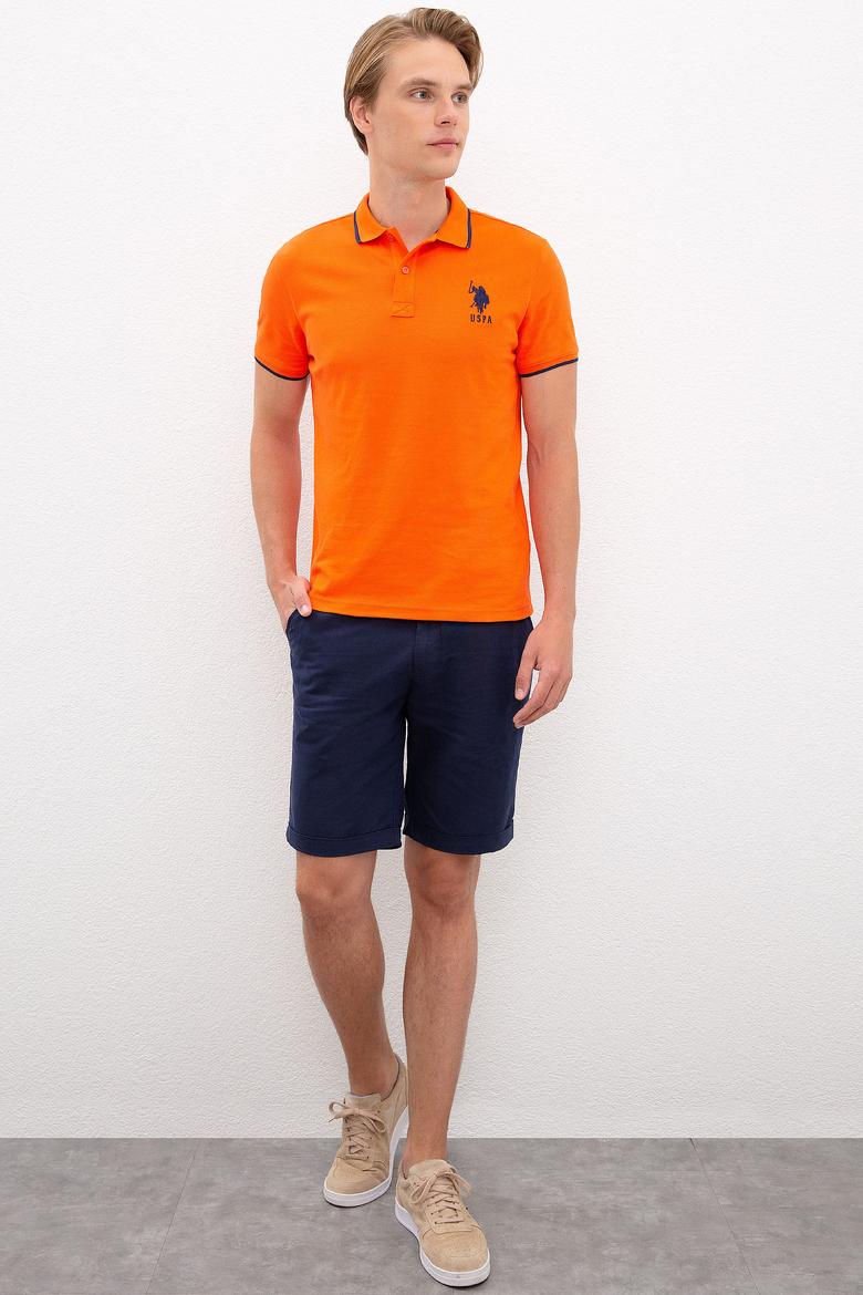Erkek Nar Çiçeği Polo Yaka T-Shirt Basic - 50222031014