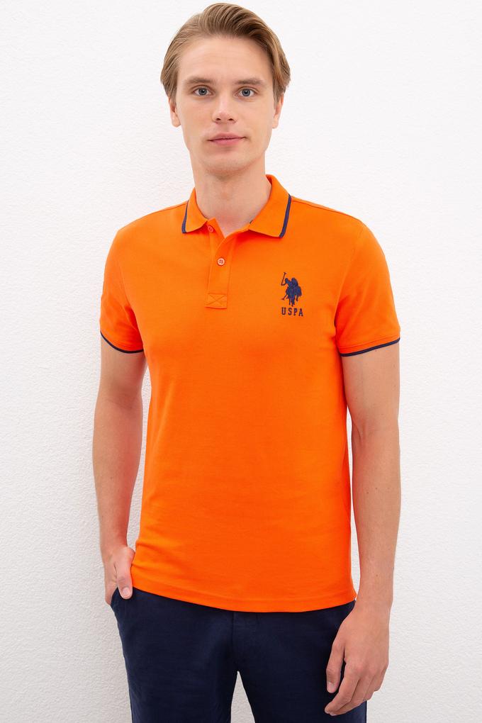 Erkek Nar Çiçeği Polo Yaka T-Shirt Basic