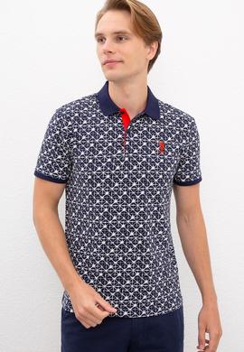 Erkek Lacivert Polo Yaka T-Shirt - 50217898028