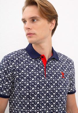 Erkek Lacivert Polo Yaka T-Shirt - 50217898028