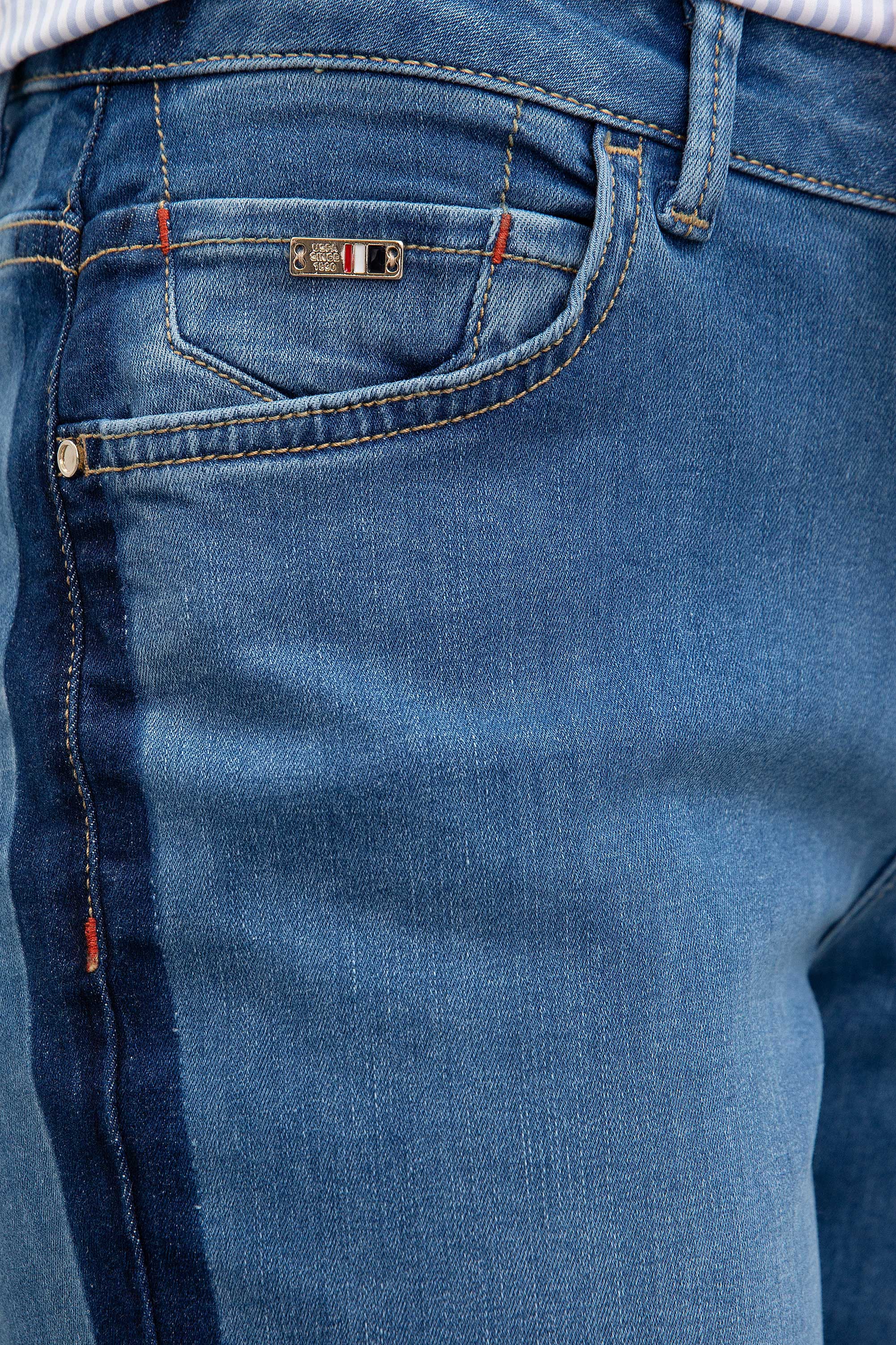 Kadın Mavi Denim Pantolon