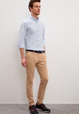 Erkek Kum Kanvas Pantolon - 50218224079