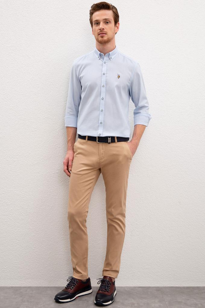 Erkek Kum Kanvas Pantolon