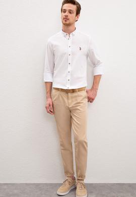 Erkek Kum Kanvas Pantolon - 50218143031