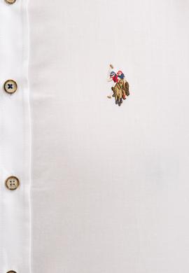 Erkek Beyaz Gömlek Uzunkol Basic - 50218882005