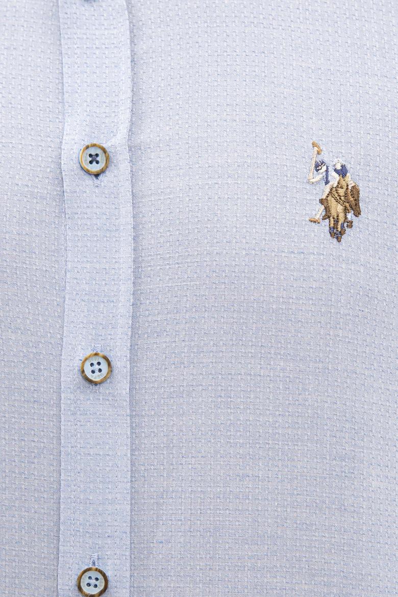 Erkek Mavi Gömlek Uzunkol - 50219542003