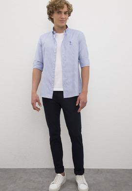 Erkek Mavi Gömlek Uzunkol - 50219605019