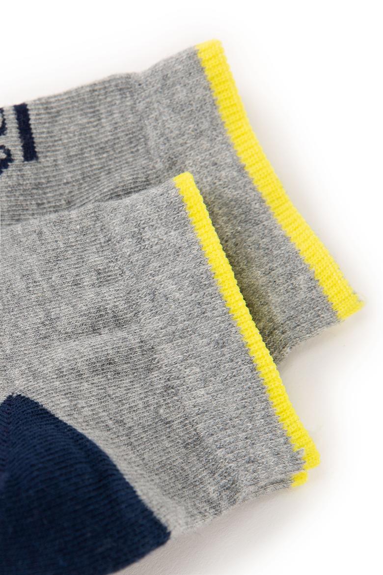 Erkek Gri Melanj Çorap - 50222731002