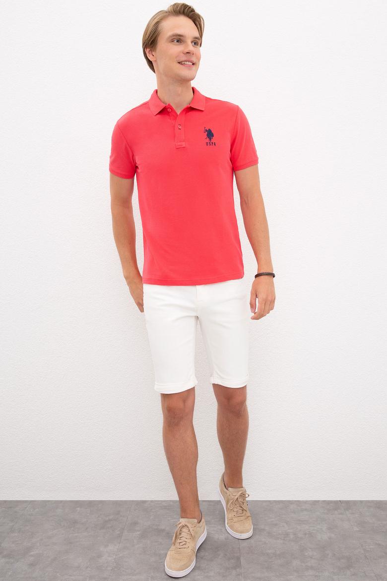 Erkek Pembe Polo Yaka T-Shirt - 50218831149