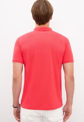 Erkek Pembe Polo Yaka T-Shirt - 50218831149