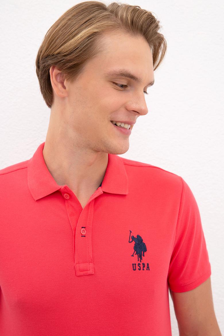 Erkek Pembe Polo Yaka T-Shirt - 50218831149