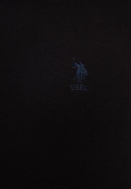 Erkek Siyah Balıkçı Yaka Triko Kazak Basic - 50224889027