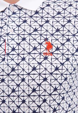 Erkek Beyaz Polo Yaka T-Shirt - 50217898018