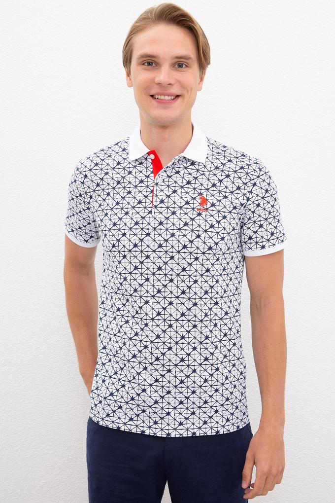 Erkek Beyaz Polo Yaka T-Shirt