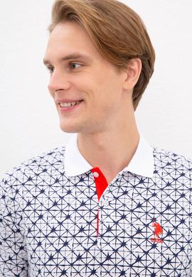 Erkek Beyaz Polo Yaka T-Shirt - 50217898018