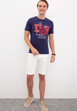 Erkek Lacivert Tişört - 50217940006