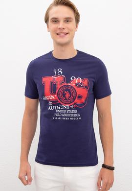 Erkek Lacivert Tişört - 50217940006