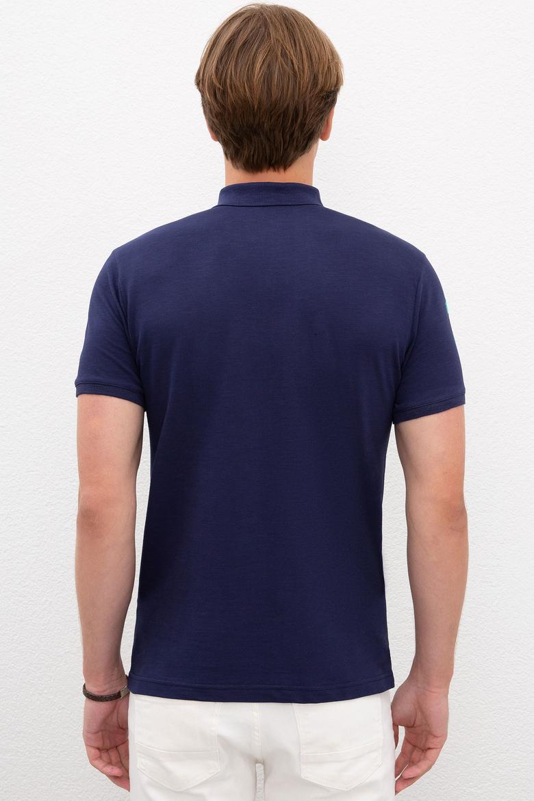 Erkek Lacivert Polo Yaka Tişört - 50219118009