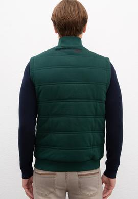 Erkek Yeşil Örme Hırka - 50207499018