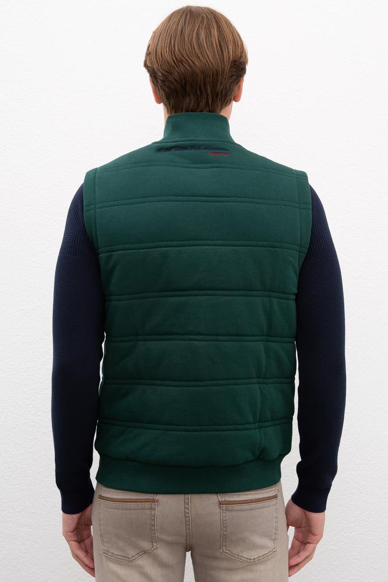 Erkek Yeşil Örme Hırka - 50207499018