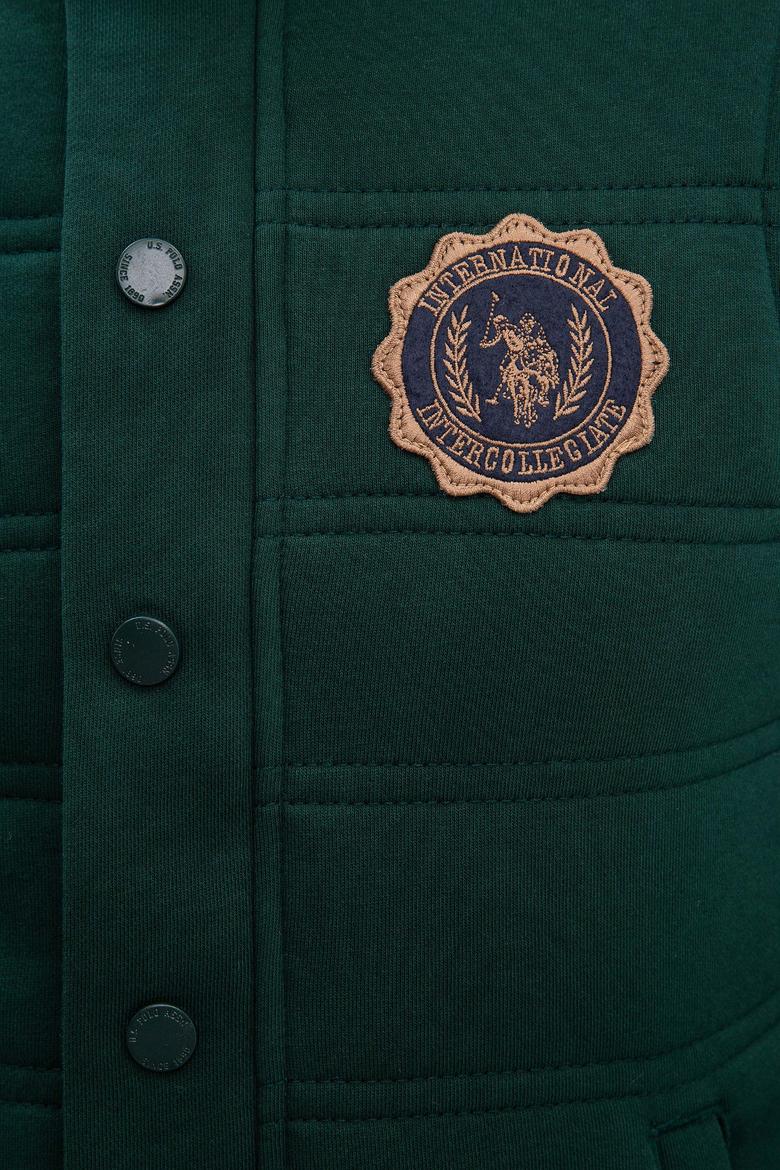 Erkek Yeşil Örme Hırka - 50207499018