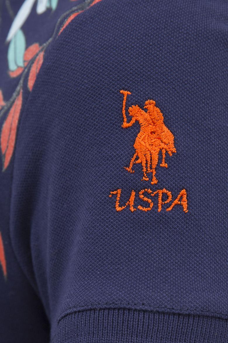 Kadın Lacivert Polo Yaka T-Shirt - 50217836011