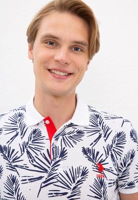 Erkek Beyaz Polo Yaka T-Shirt - 50217990009