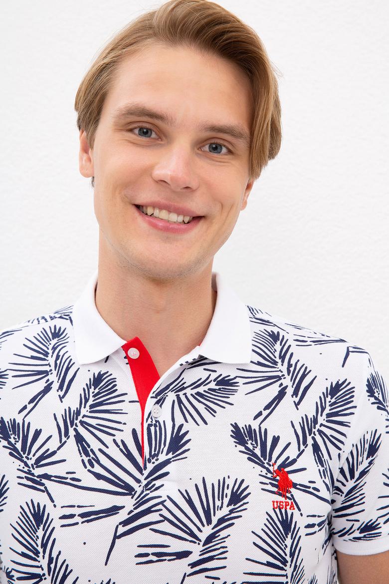 Erkek Beyaz Polo Yaka T-Shirt - 50217990009