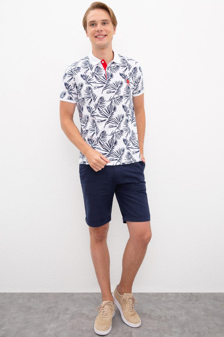 Erkek Beyaz Polo Yaka T-Shirt - 50217990009