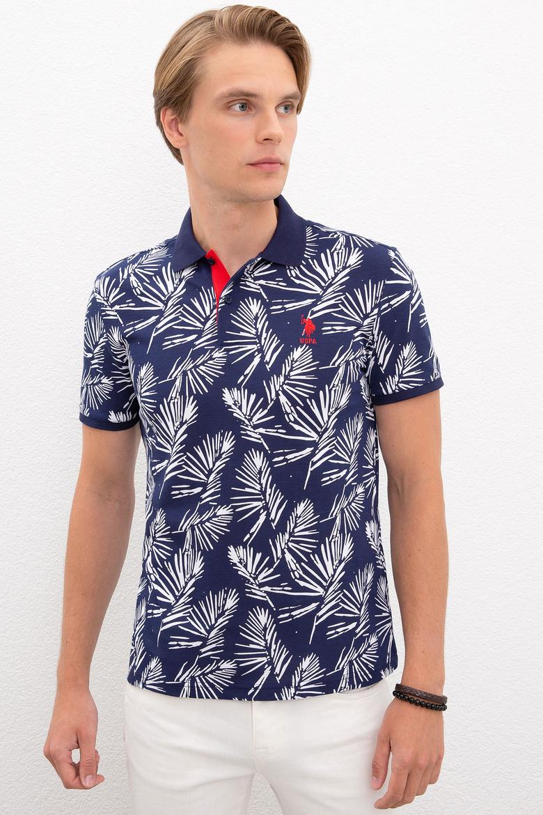 Erkek Lacivert Polo Yaka T-Shirt