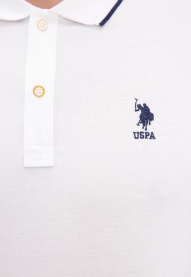 Erkek Beyaz Polo Yaka T-Shirt - 50218869009
