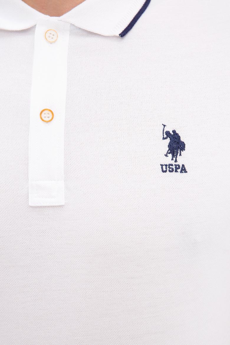 Erkek Beyaz Polo Yaka T-Shirt - 50218869009