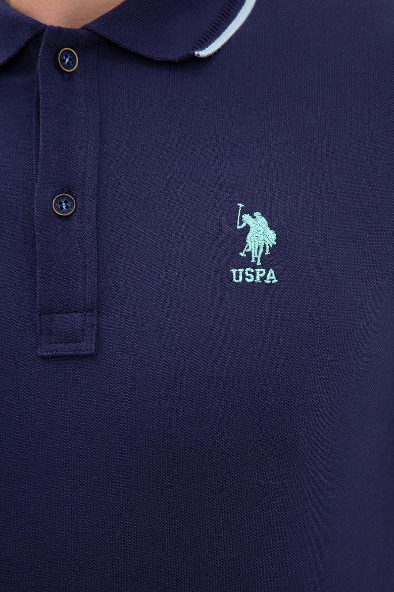 Erkek Lacivert Polo Yaka T-Shirt - 50218869019