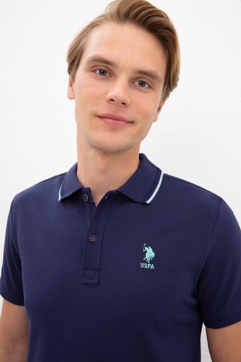 Erkek Lacivert Polo Yaka T-Shirt - 50218869019