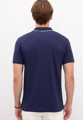 Erkek Lacivert Polo Yaka T-Shirt - 50218869019